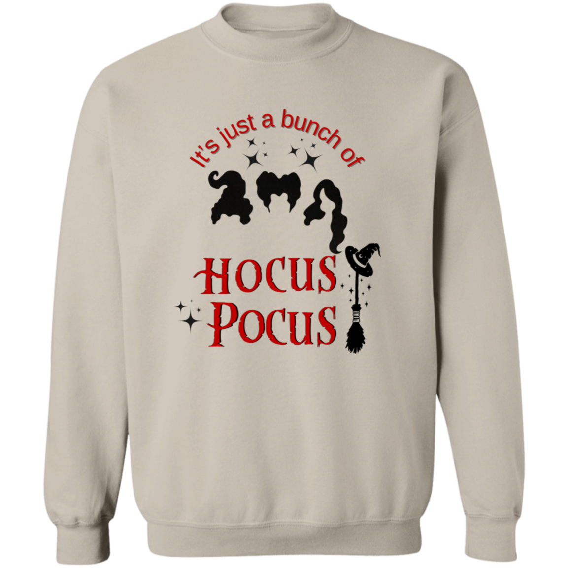 HOCUS POCUS Crewneck Pullover Sweatshirt