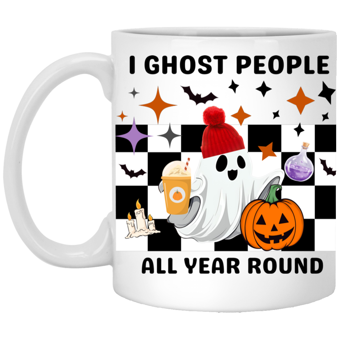 I GHOST PEOPLE 11oz White Mug