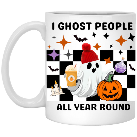 I GHOST PEOPLE 11oz White Mug